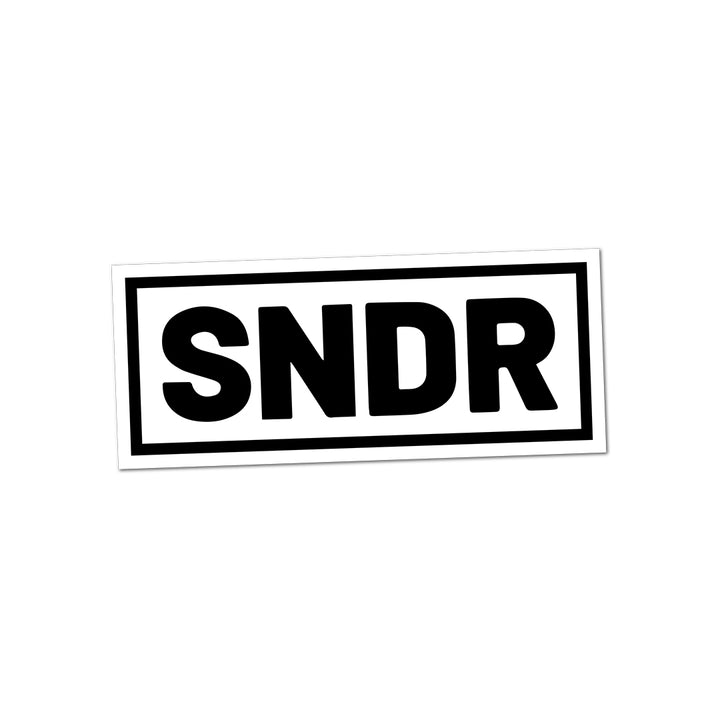 SNDR Bumper Sticker